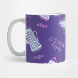 Its Tea Time Patterns Mug